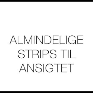 Strips alm., 100 stk