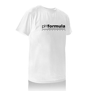 pHformula T-shirt, hvid - small