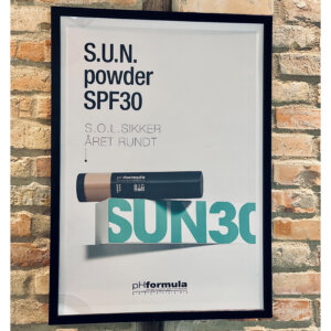S.U.N. powder poster, 50x70
